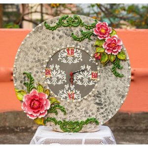 Handcrafted-Floral-Victorian-Clock-1